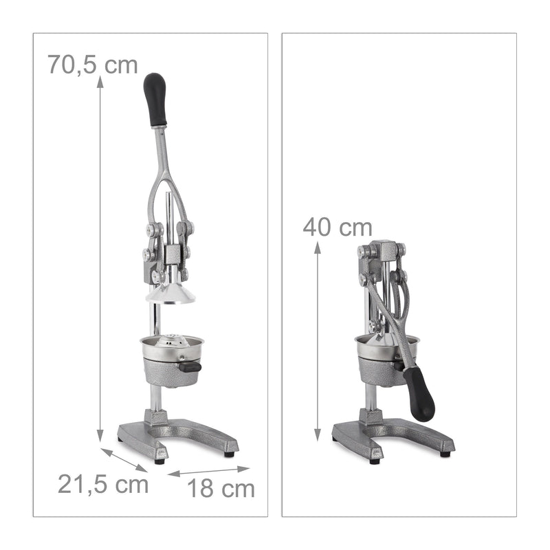 Manual Juicer cast Iron Orange Juice Extractor with Hand Press